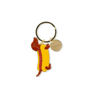 Legami - Enamel Key Chain - Dachsund - What a Anahtarlık!