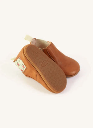 Lazare - Oscar Flowers Slippers | Camel