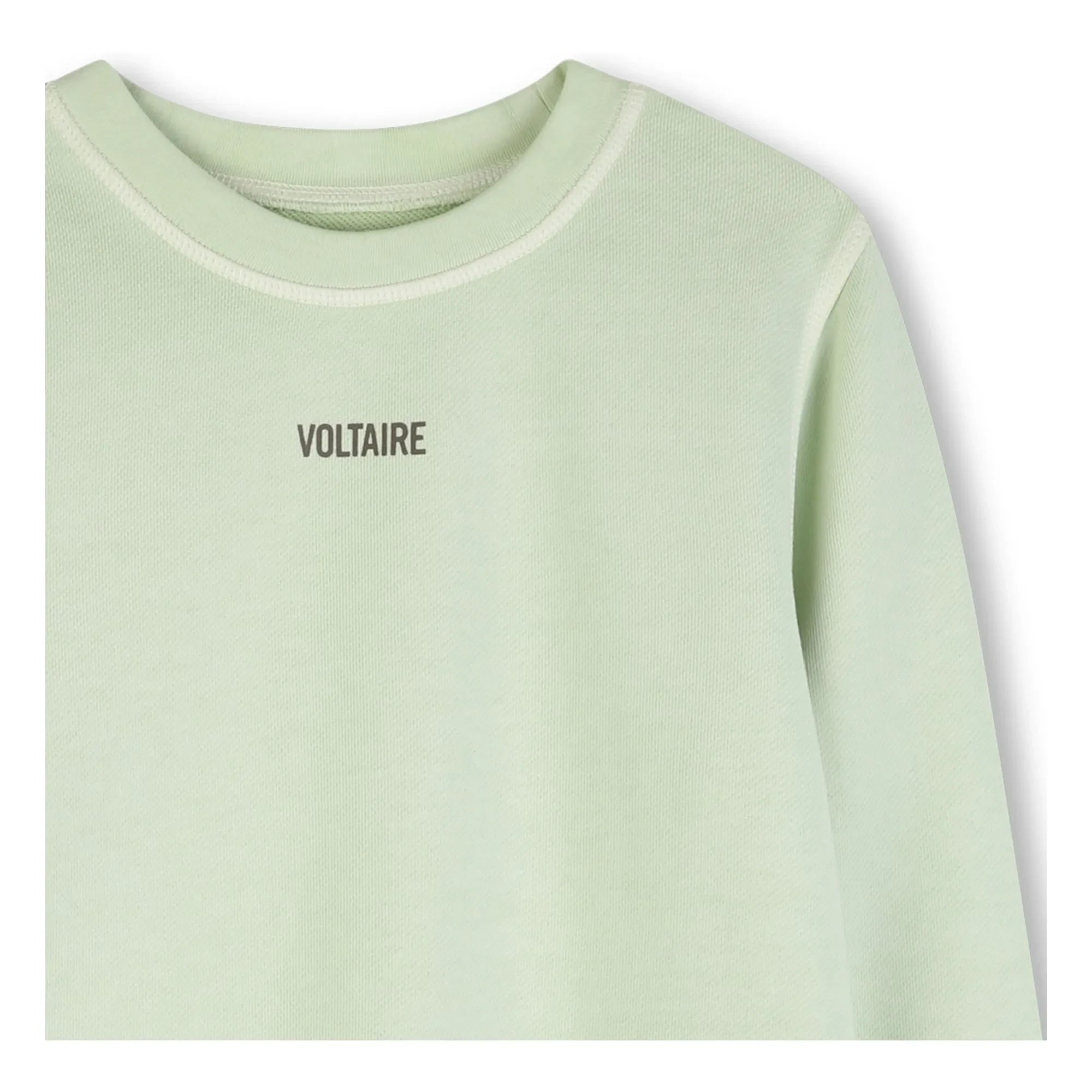 Zadig & Voltaire - Sudadera Art Is Truth | Verde claro