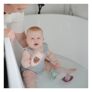 Mushie - Juguetes de baño - Set de 5 | Rosa