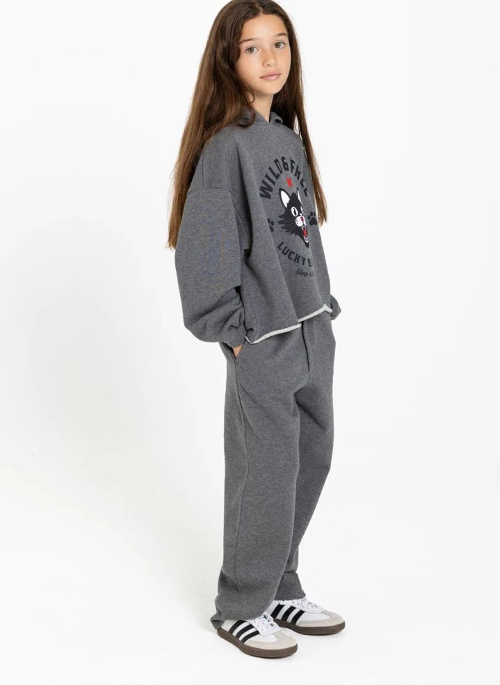 Finger in the nose - Luma Jogger | Grey Melange