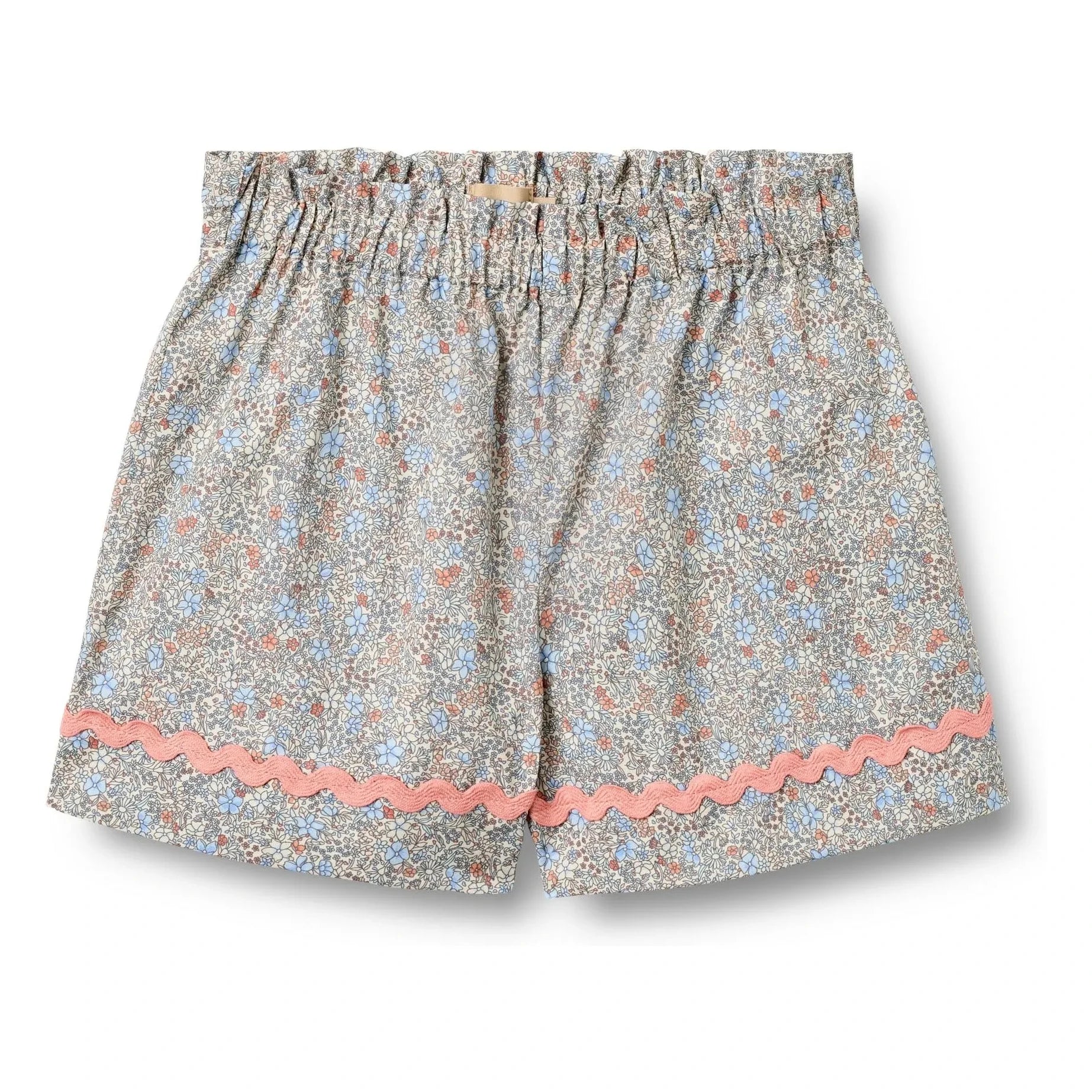 Wheat - Lace Silja Fleuri Organik Pamuk Şort | Açık mavi