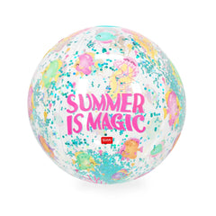 Legami - Summer is Sihir Inflatable Beach Ball - Glitter Beach Ball