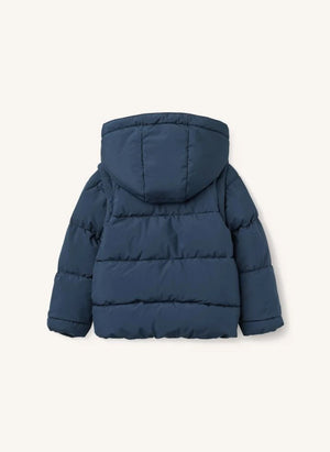 Copenhagen Colors - 2-in-1 Down Jacket with Removable Sleeves | Navy