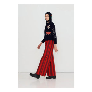 The Tiny Big Sister - Wool Cardigan | Navy