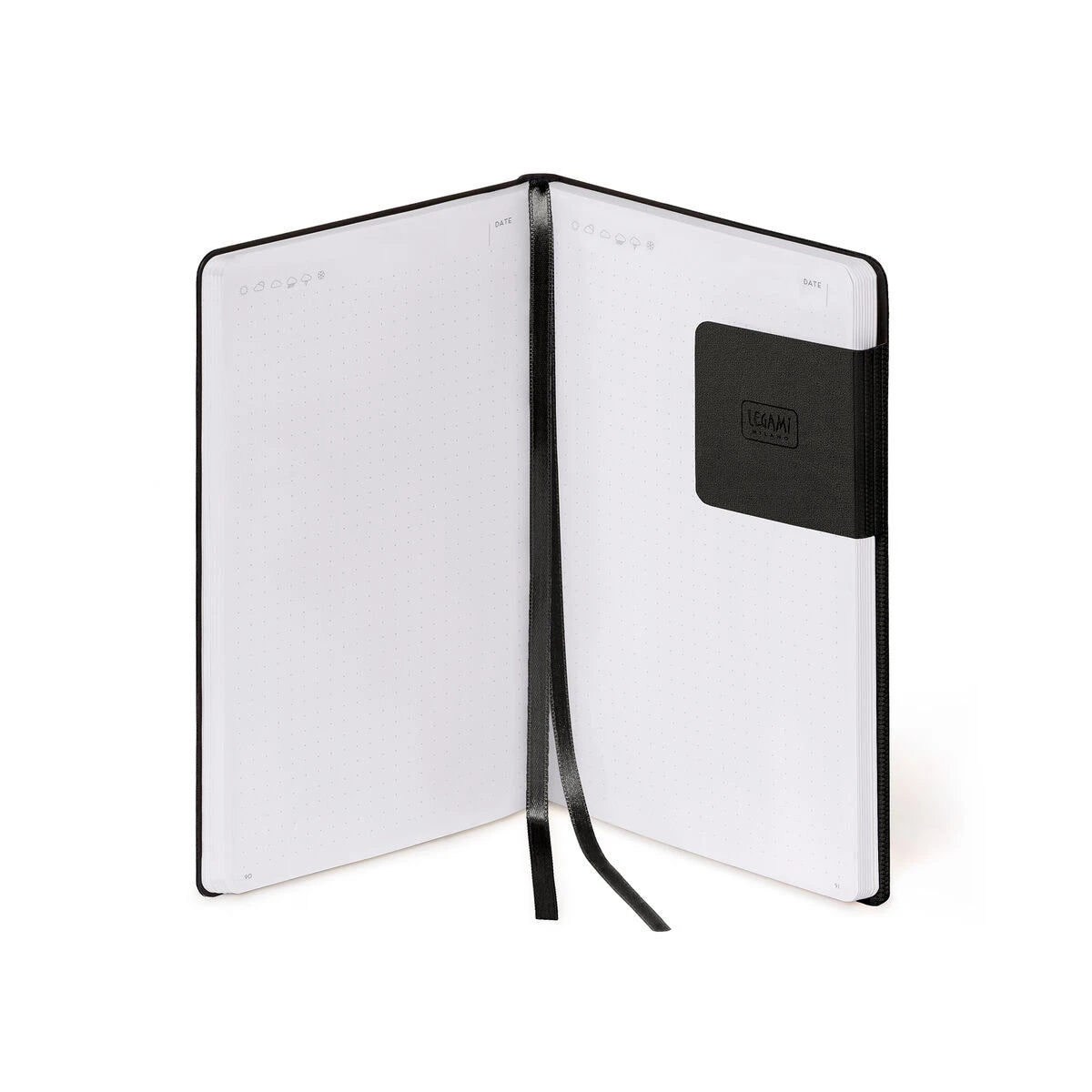 Legami - Dotted Defter ile Monochrome Yumuşak Kılıf - Black Suit - My Defter