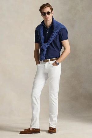 قميص قطني بياقة Polo Ralph Lauren