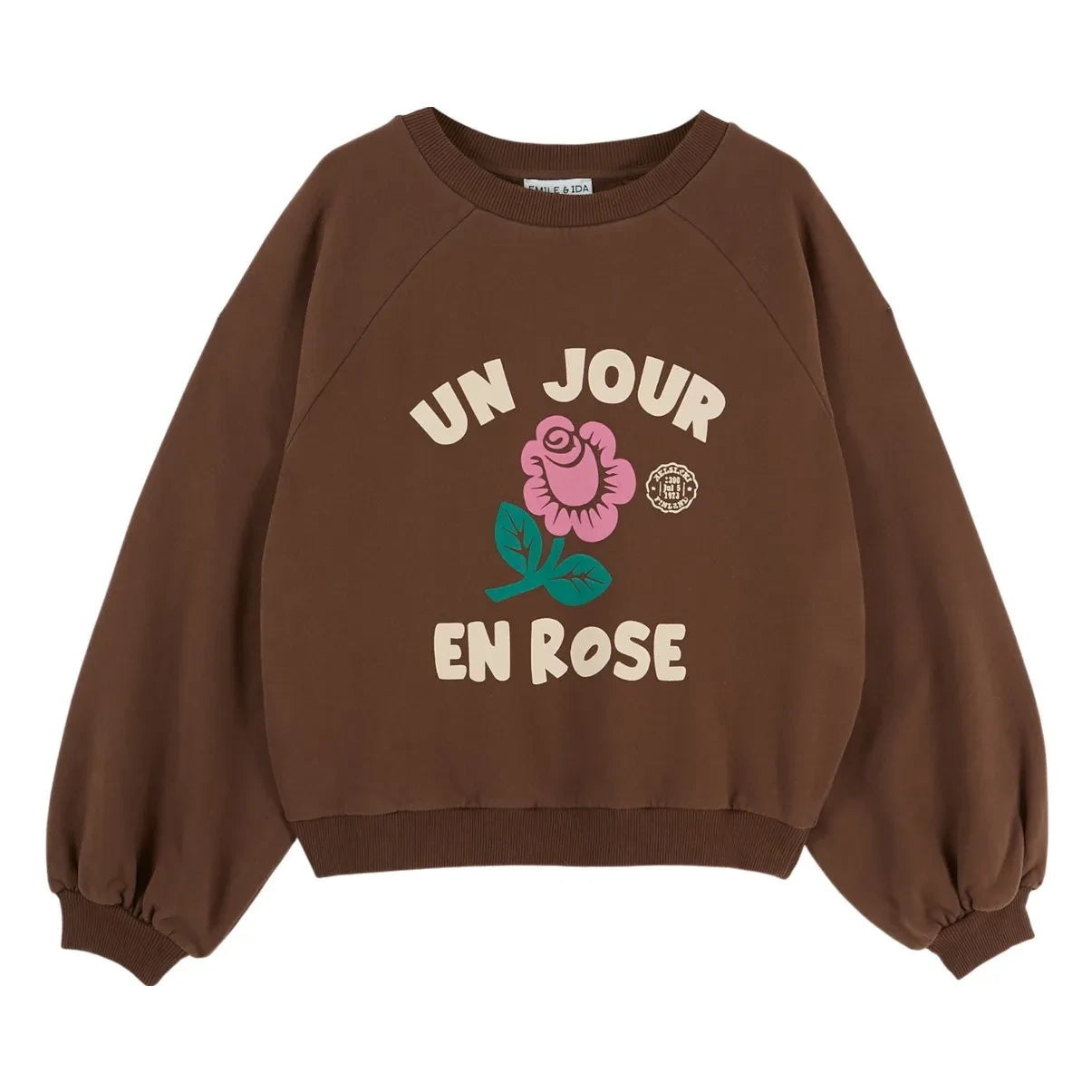 Emile et Ida - Emma sweatshirt | Ebony