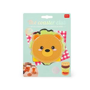 Legami - Conjunto de Seis Posavasos - Coaster Club - Osito