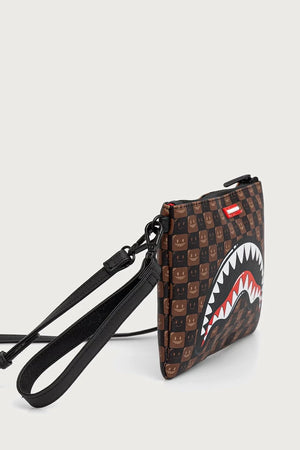 Sprayground - Paris’teki Köpek Balıkları Kahverengi Omuz Çantası 910B9307NSZ