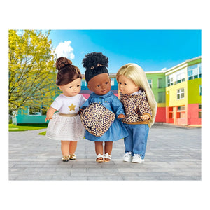 Corolle - 36 cm bebek için kot elbise | Denim