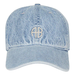 Anine Bing - Jeremy AB Recycled Fiber Hat | Bleached Denim