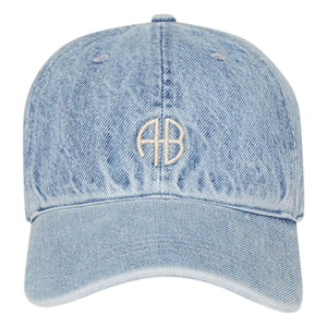 Anine Bing - Jeremy AB Recycled Fiber Hat | Bleached Denim