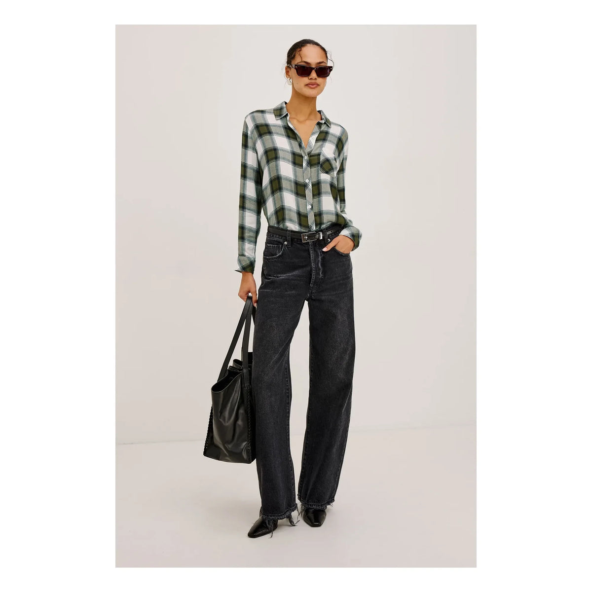 Rails - Camisa de cuadros Hunter | Caqui
