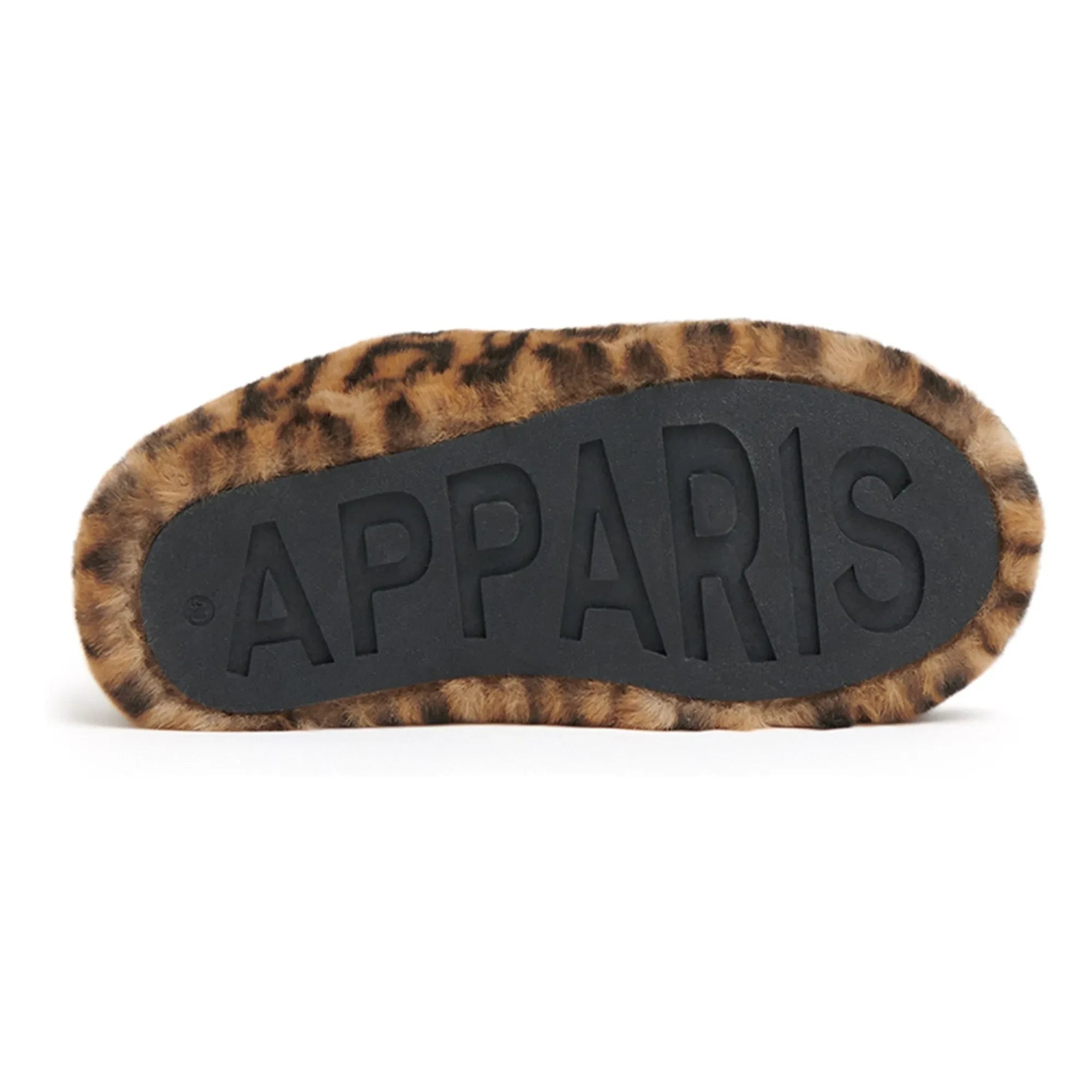 Apparis - Misha Leopar Terlikler Geri Dönüştürülmüş Elyaf | Camel