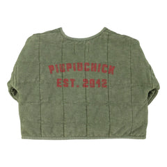 Piupiuchick - Piupiuchick Est 2042 Bio-Baumwoll-Steppjacke | Dunkelgrün