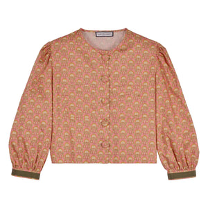Maria de la Orden - Bristol Cotton Bluse | Pfirsich