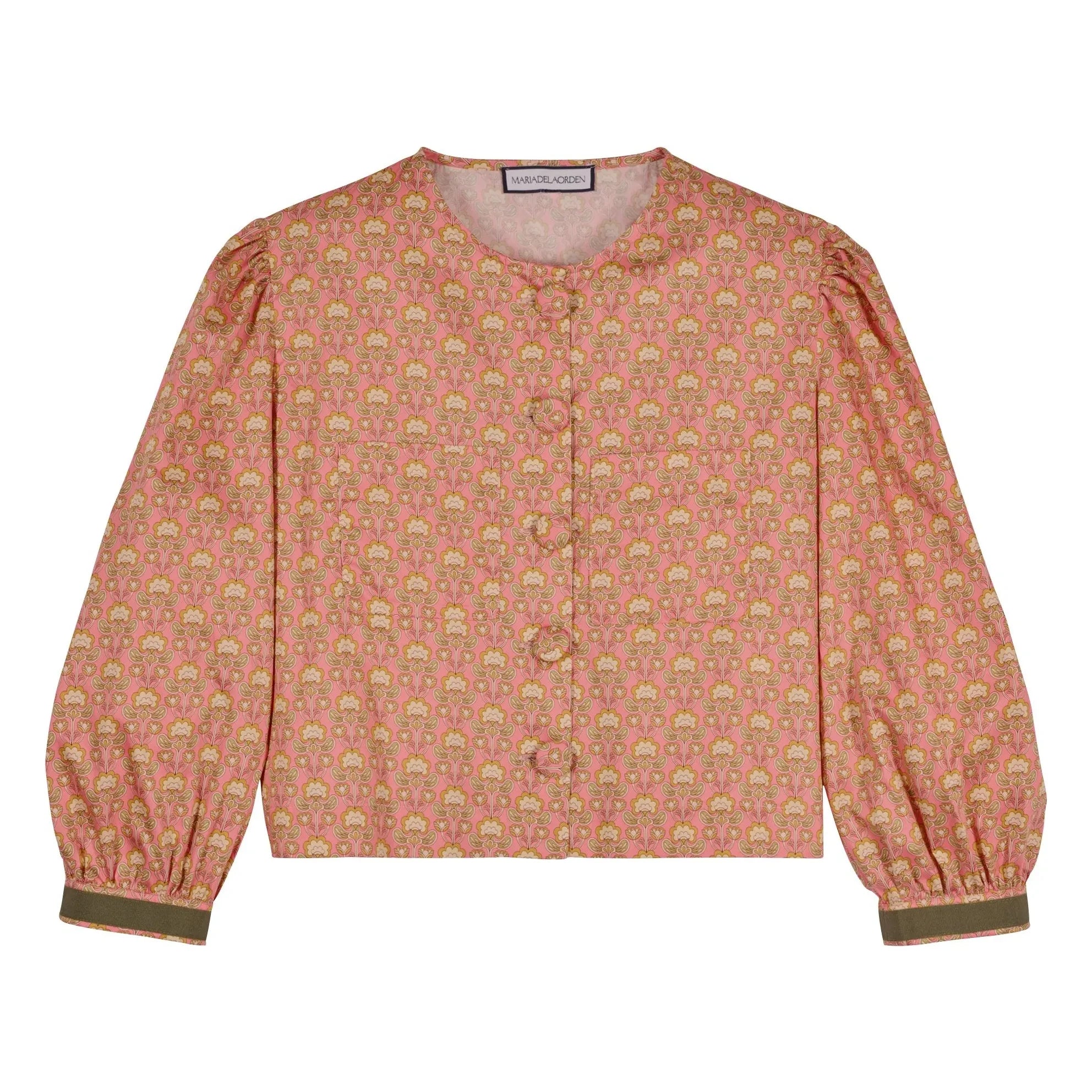 Maria de la Orden - Bristol Cotton Bluse | Pfirsich