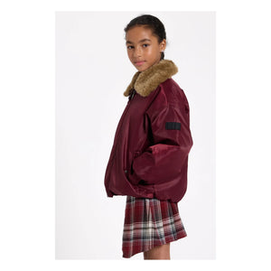 Finger in the nose - Aria Bomber Ceket | Aubergine