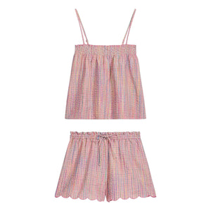 Louise Misha - Minala organik pamuk pijama | Pembe