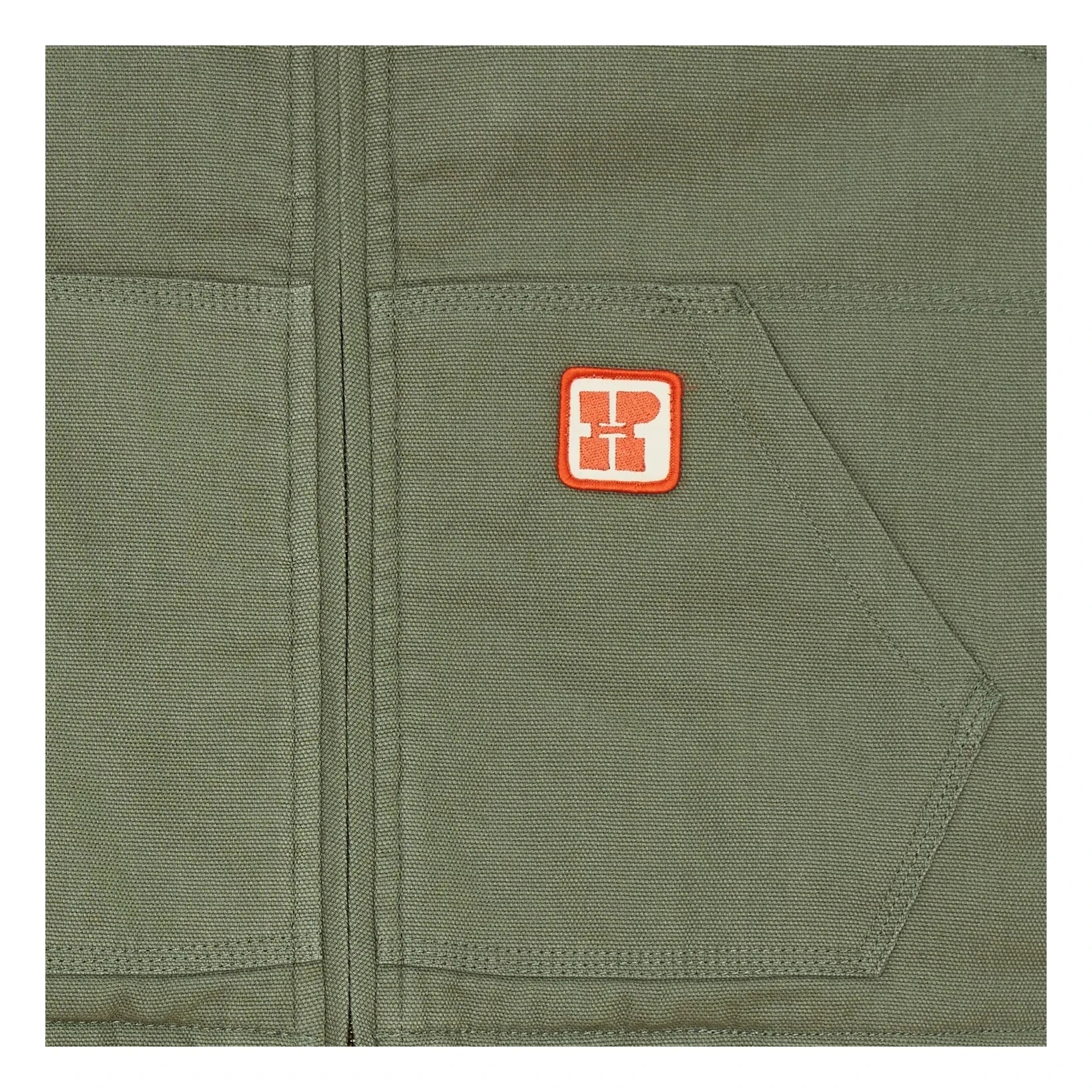 Hundred Pieces - Chaqueta Gabin Parches | Caqui