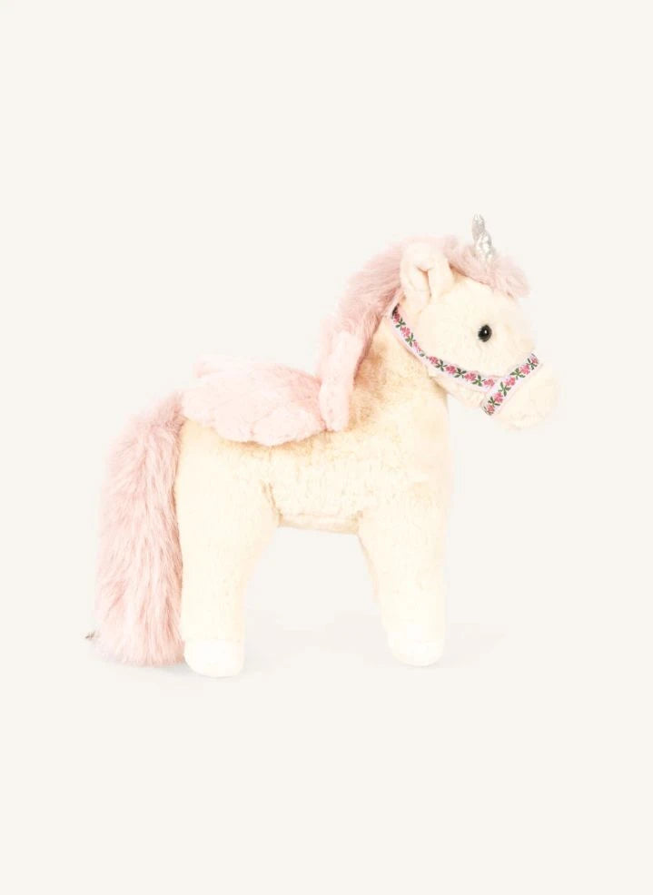 Konges Sløjd - Unicorn Peluş Oyuncak | Beyaz