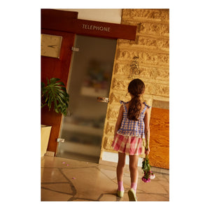 Hello Simone - Short Marlow Carreaux | Rosa