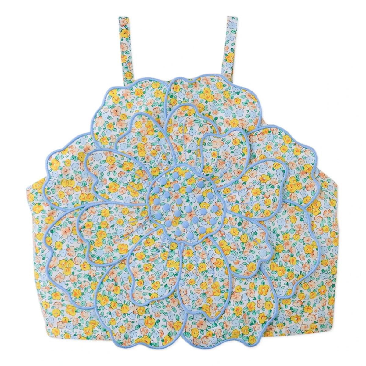 Gingersnaps - Top Eloise Fleur | Azul