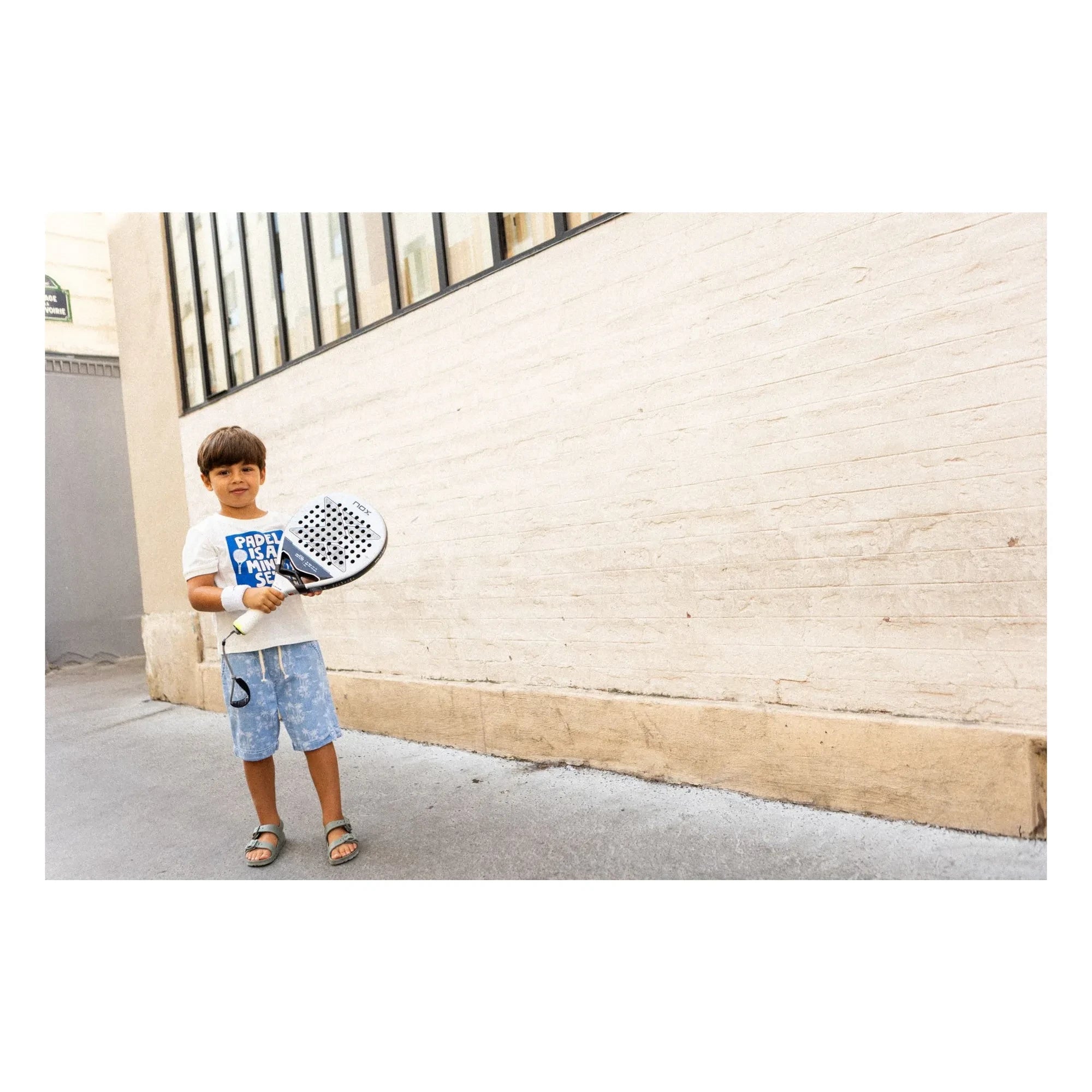 Louis Louise - Tom Padel T-Shirt | Weiß