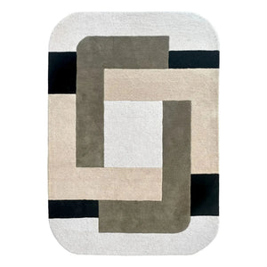 Edito - Alfombra de lana Candado | Beige