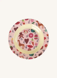 Rice - ABC Melamine Soup Bowl | Light Pink