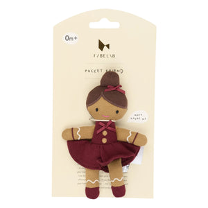 Fabelab - Gingerbread Plush | Red