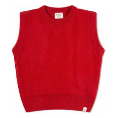 Matona - Jersey de lana sin mangas | Rojo