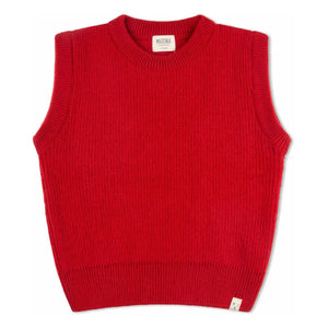 Matona - Jersey de lana sin mangas | Rojo