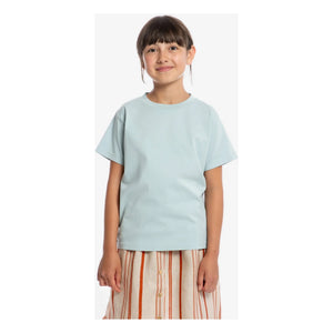 Matona - Sommerliches Uni T-Shirt Bio-Baumwolle | Hellblau