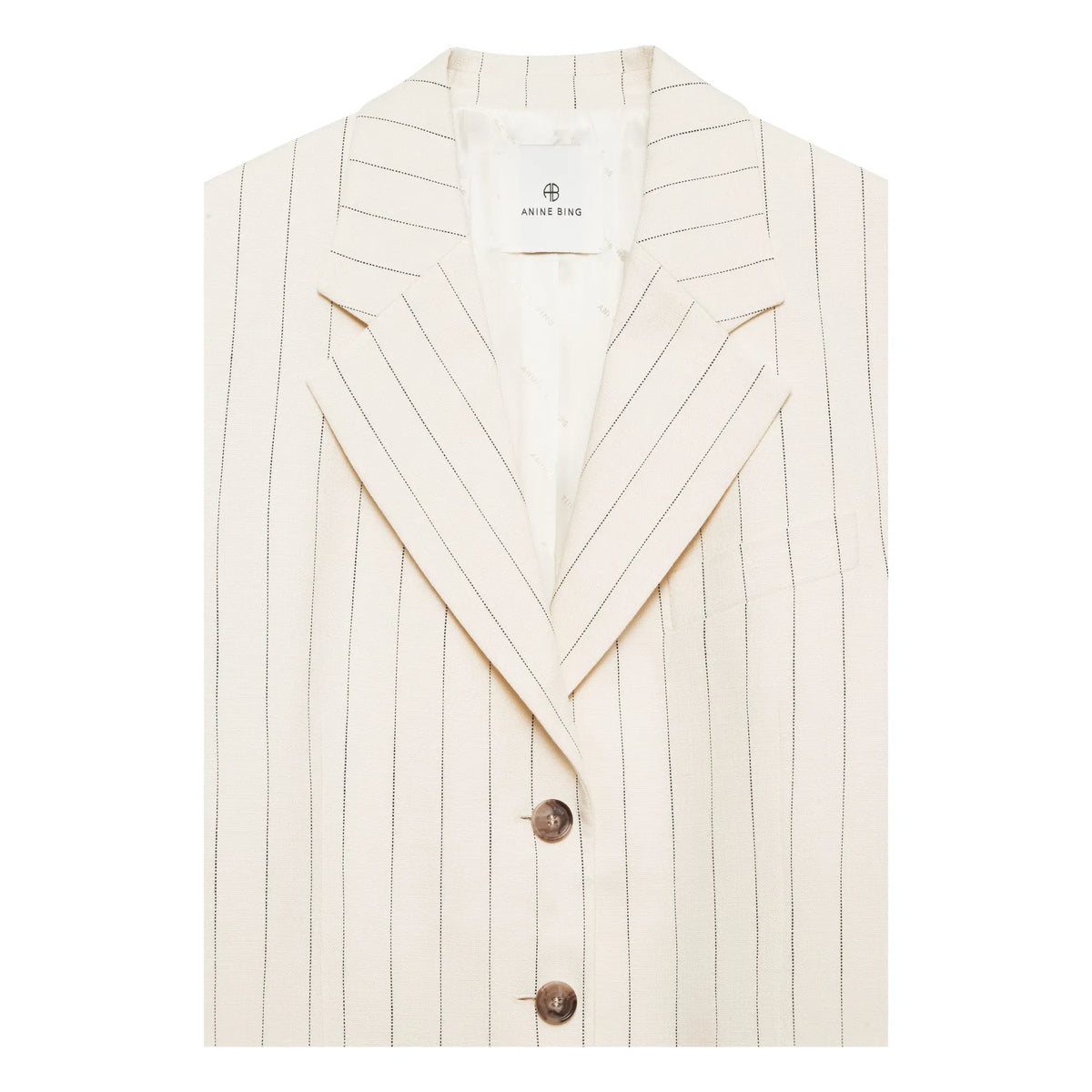 Anine Bing - Chaqueta Sara Rayas | Crema
