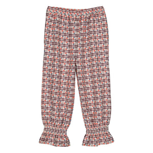 Hola Simone - Mirliton Pantalones escoceses | Ciruela