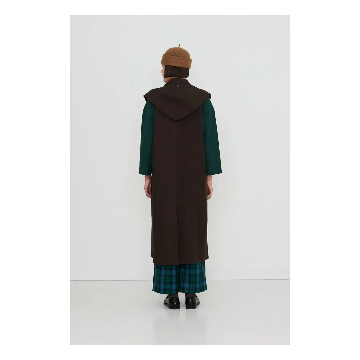 The Tiny Big Sister - Cotton Trench Coat | Amber