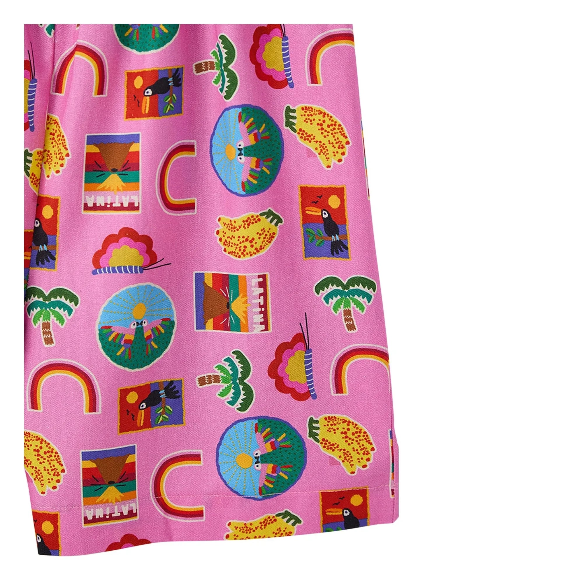 Fabula - Rainbow Romper | Pink