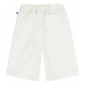 Petit Bateau - Pantalón corto bermuda sarga unicolor | Crudo