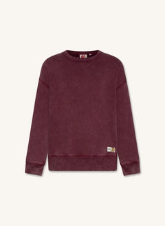 AO76 - Oscar Anniversary recycelter Baumwoll-Sweatshirt | Burgunder