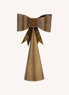 Anna + Nina - Radiant Ribbon Noel ağacı tepesi | Altın