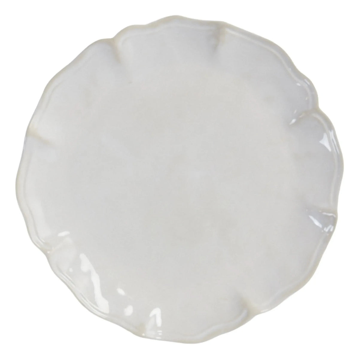 Olsson & Jensen - Platos de postre Judith Ø21 cm - Juego de 4 | Blanco