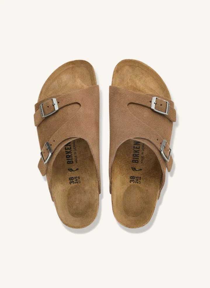 BIRKENSTOCK - Zürih Süet Sandalet
