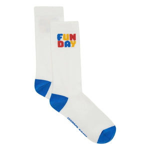 Hundred Pieces - FUNDAY SOCKS | Ekru