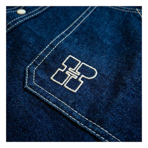 Hundred Pieces - Wayne Denim Gömlek | Koyu Mavi