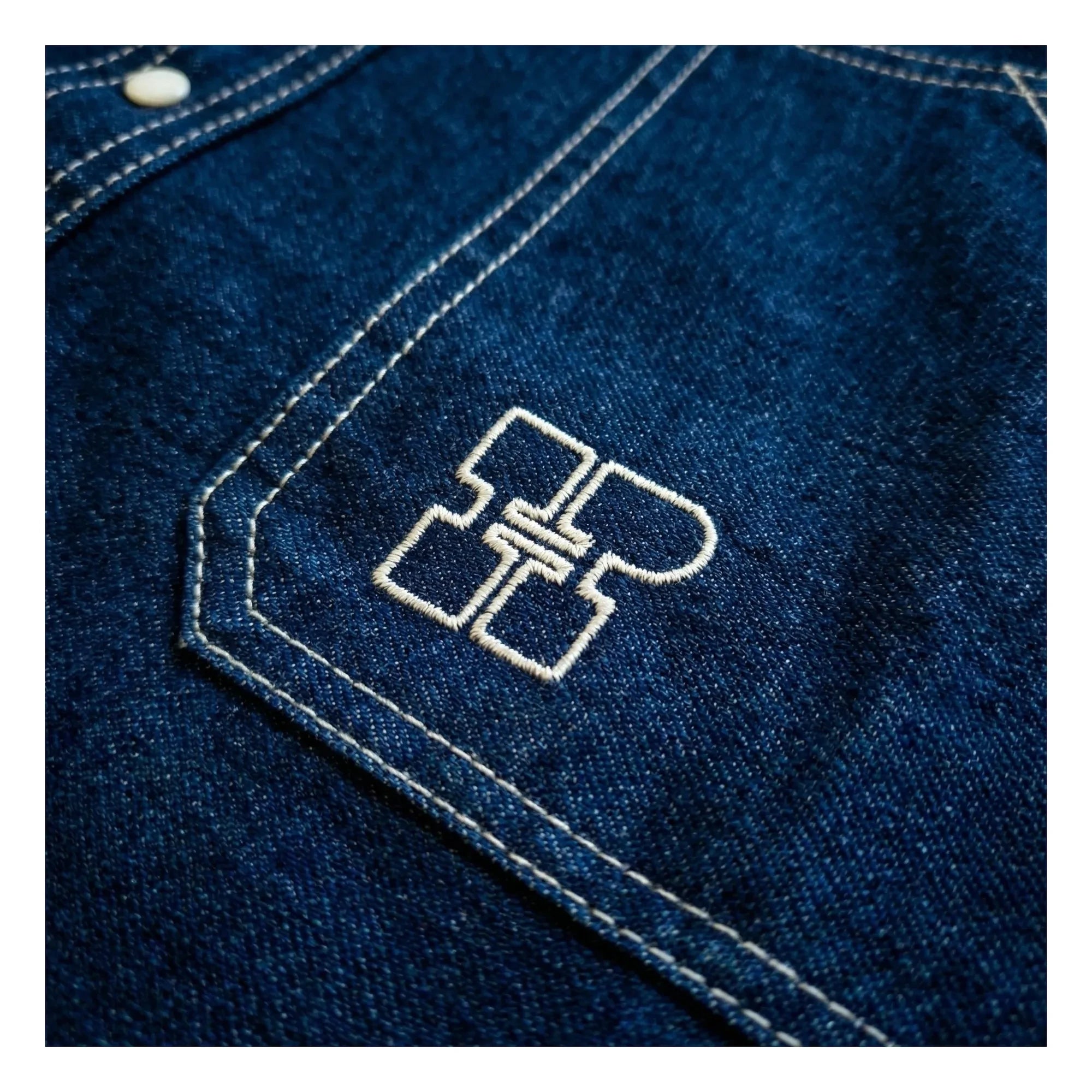 Hundred Pieces - Wayne Denim Gömlek | Koyu Mavi