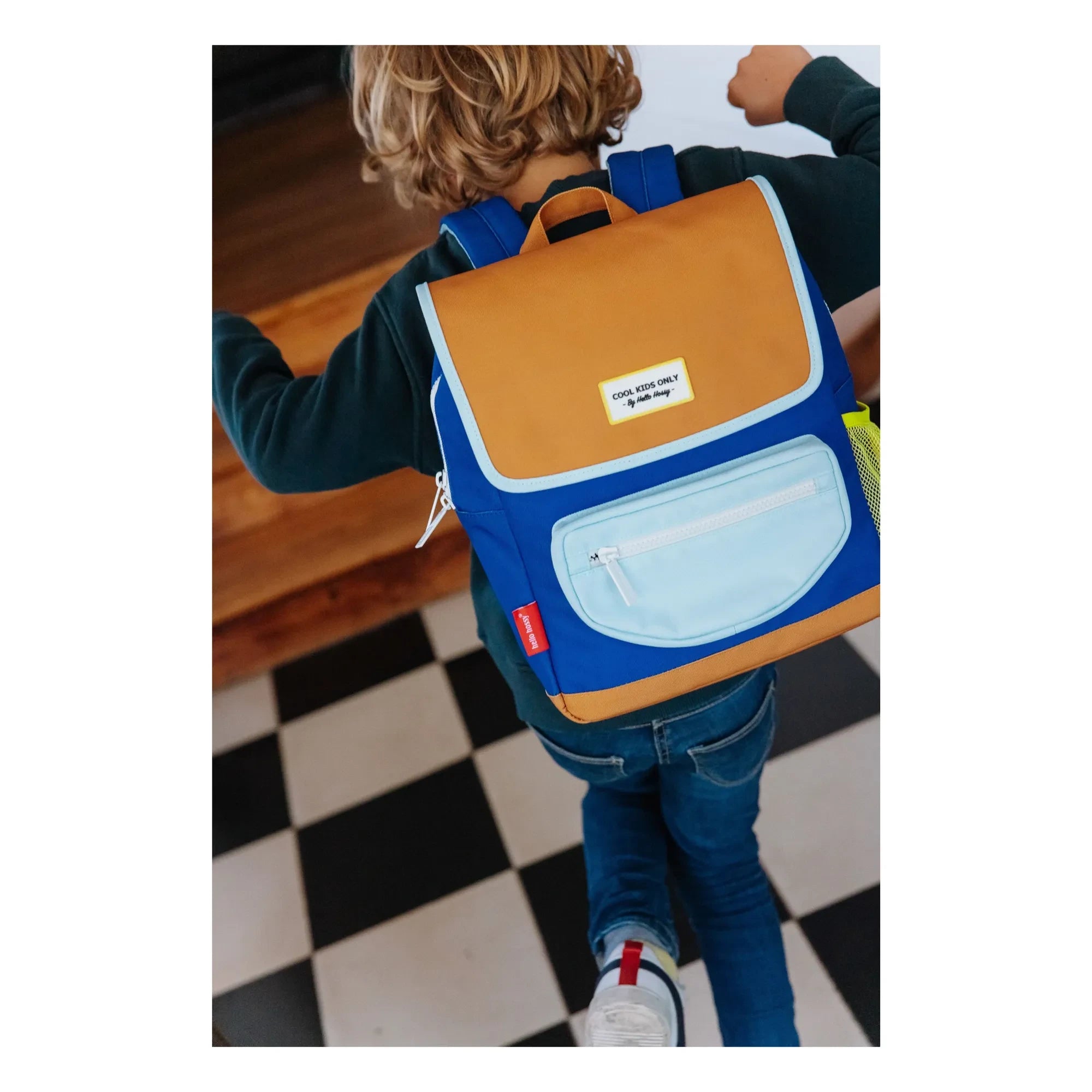 Hello Hossy - Mini Canyon el çantası | Elektrik mavisi