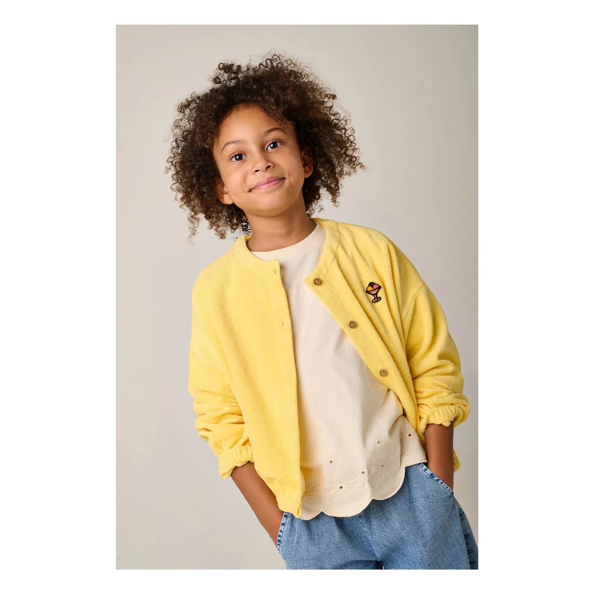 Tumble N'Dry – Gelati T-Shirt aus Bio-Baumwolle | Ecru