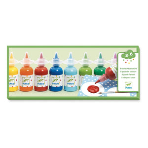 Djeco - Acuarelas - Set de 8